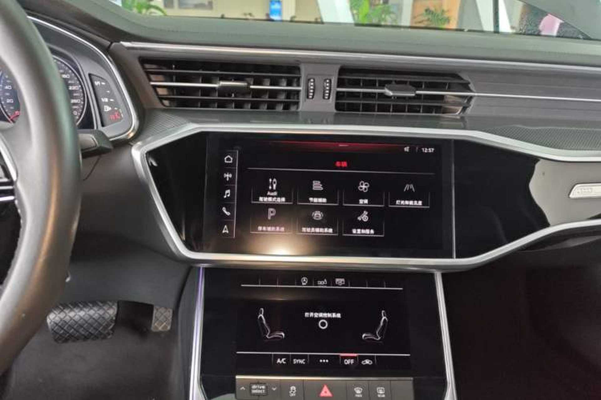 Used Audi A6L 2020 40 TFSI Luxury Dynamic Edition Audio And AC Panel
