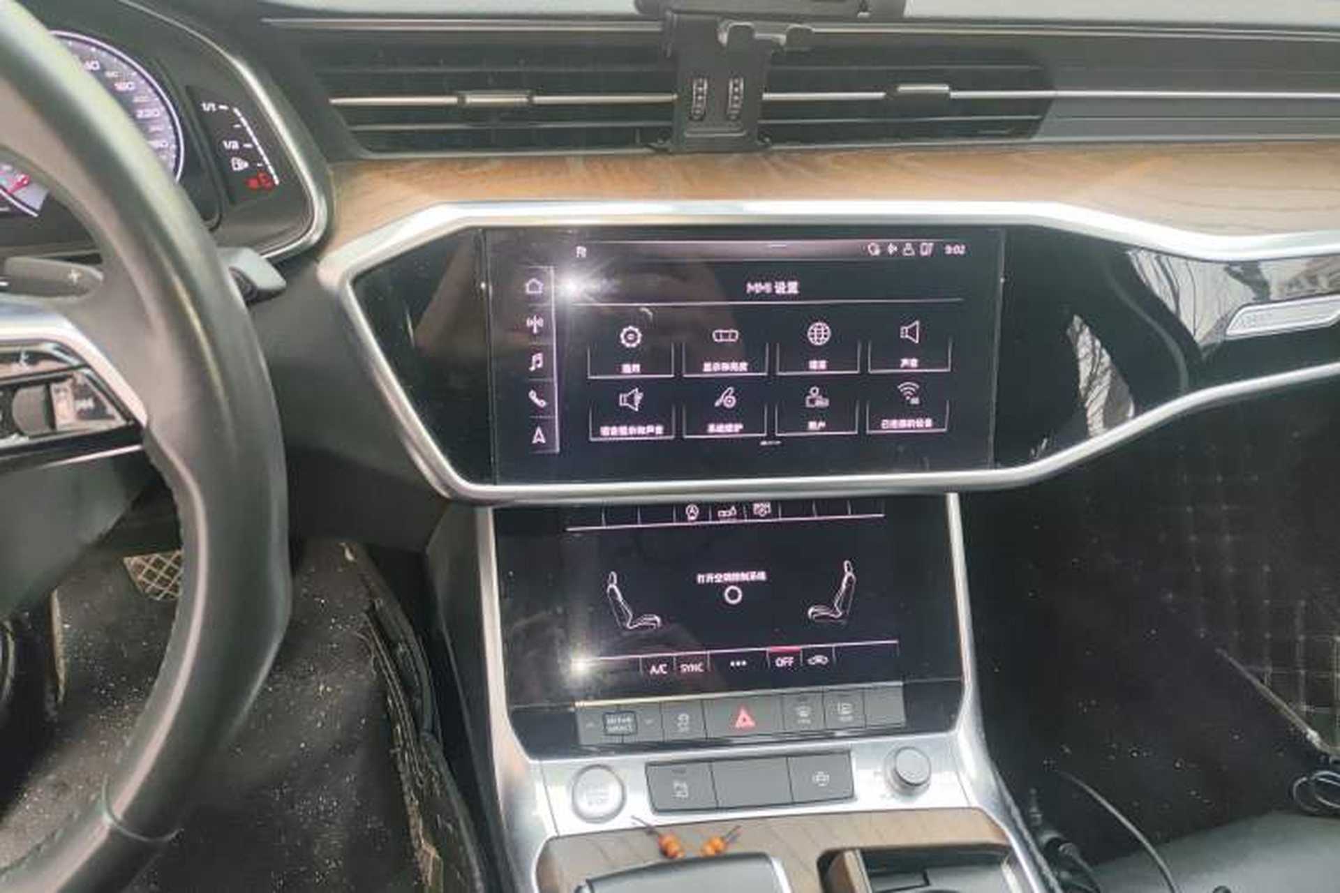 Used Audi A6L 2020 45 TFSI Prestige Elegant Edition Audio And AC Panel