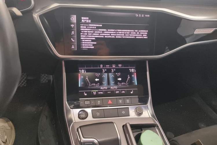 Used Audi A6L 2020 55 TFSI quattro Prestige Edition Audio And AC Panel