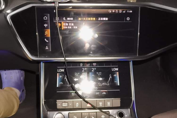 Used Audi A6L 2020 45 TFSI Prestige Dynamic Edition Audio And AC Panel