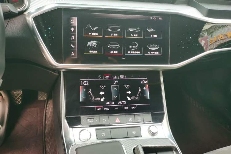 Used Audi A6L 2020 40 TFSI Luxury Prestige Edition Audio And AC Panel