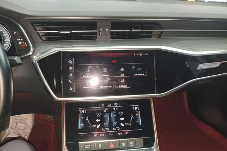 Used Audi A6L 2020 45 TFSI Prestige Dynamic Edition Audio And AC Panel