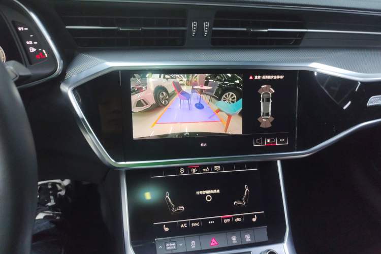 Used Audi A6L 2020 40 TFSI Luxury Dynamic Edition Audio And AC Panel