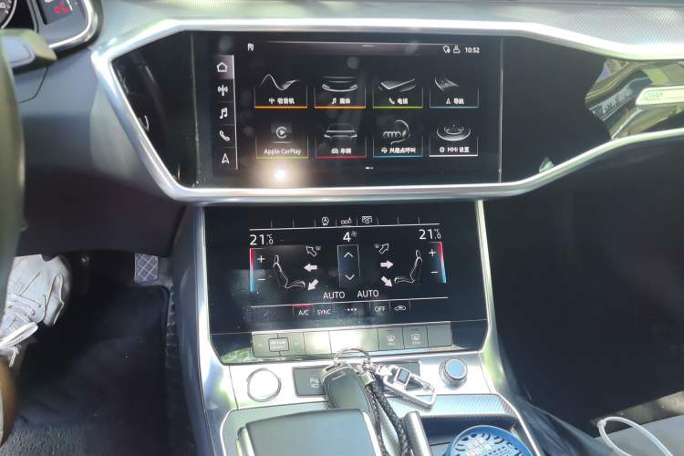 Used Audi A6L 2020 40 TFSI Luxury Dynamic Edition Audio And AC Panel