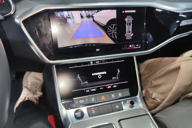 Used Audi A6L 2020 40 TFSI Luxury Dynamic Edition Audio And AC Panel