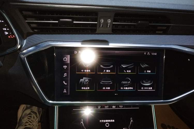 Used Audi A6L 2020 45 TFSI Prestige Dynamic Edition Audio And AC Panel