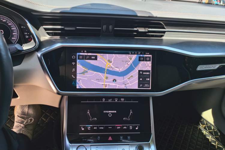 Used Audi A6L 2020 55 TFSI quattro Prestige Edition Audio And AC Panel