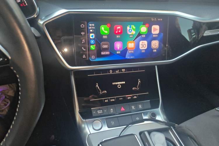 Used Audi A6L 2020 40 TFSI Luxury Dynamic Edition Audio And AC Panel