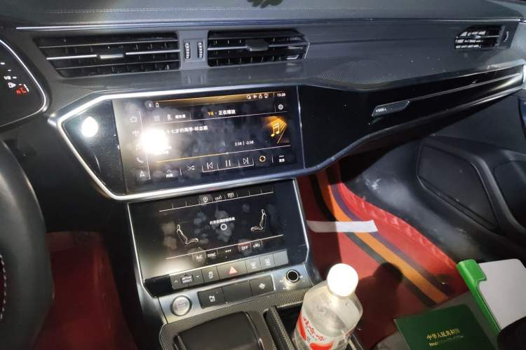 Used Audi A6L 2020 40 TFSI Luxury Dynamic Edition Audio And AC Panel