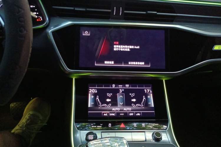 Used Audi A6L 2020 40 TFSI Luxury Dynamic Edition Audio And AC Panel