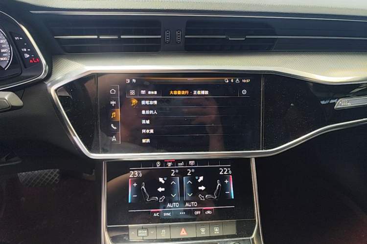 Used Audi A6L 2020 45 TFSI Prestige Dynamic Edition Audio And AC Panel