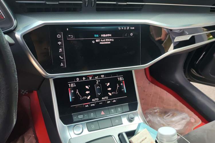 Used Audi A6L 2020 40 TFSI Luxury Dynamic Edition Audio And AC Panel
