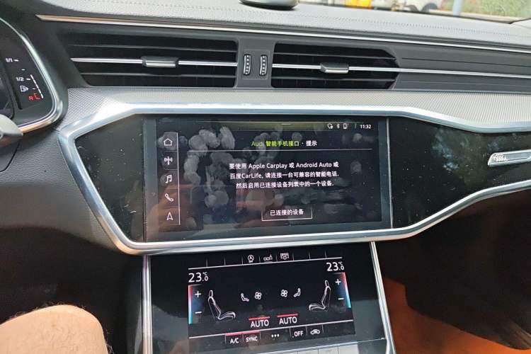Used Audi A6L 2020 45 TFSI Prestige Dynamic Edition Audio And AC Panel