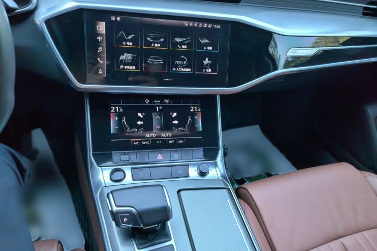 Used Audi A6L 2020 40 TFSI Luxury Prestige Edition Audio And AC Panel