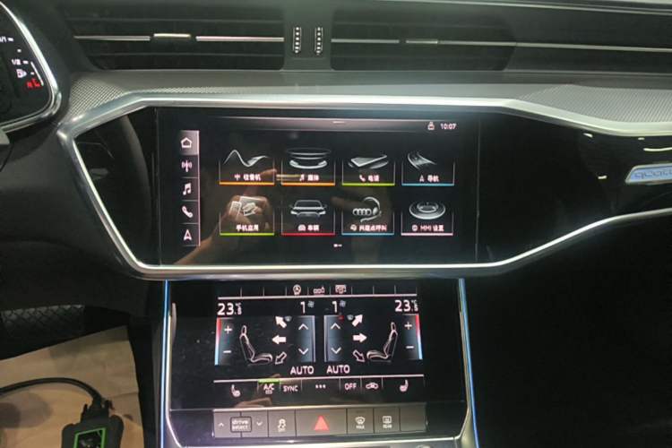 Used Audi A6L 2020 55 TFSI quattro Prestige Dynamic Edition Audio And AC Panel