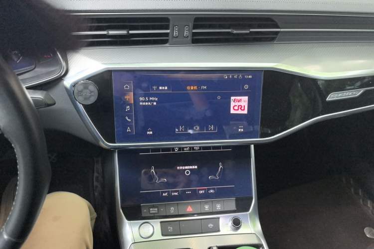 Used Audi A6L 2020 45 TFSI quattro Prestige Elegant Edition Audio And AC Panel