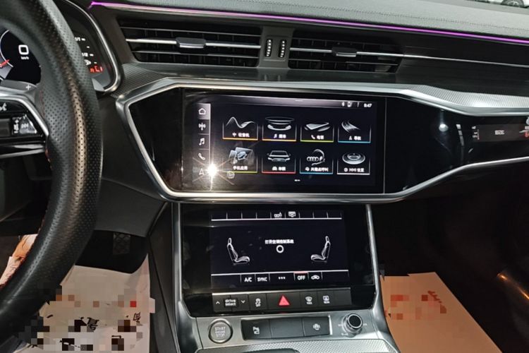 Used Audi A6L 2020 40 TFSI Luxury Dynamic Edition Audio And AC Panel