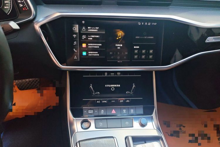 Used Audi A6L 2020 45 TFSI Prestige Dynamic Edition Audio And AC Panel