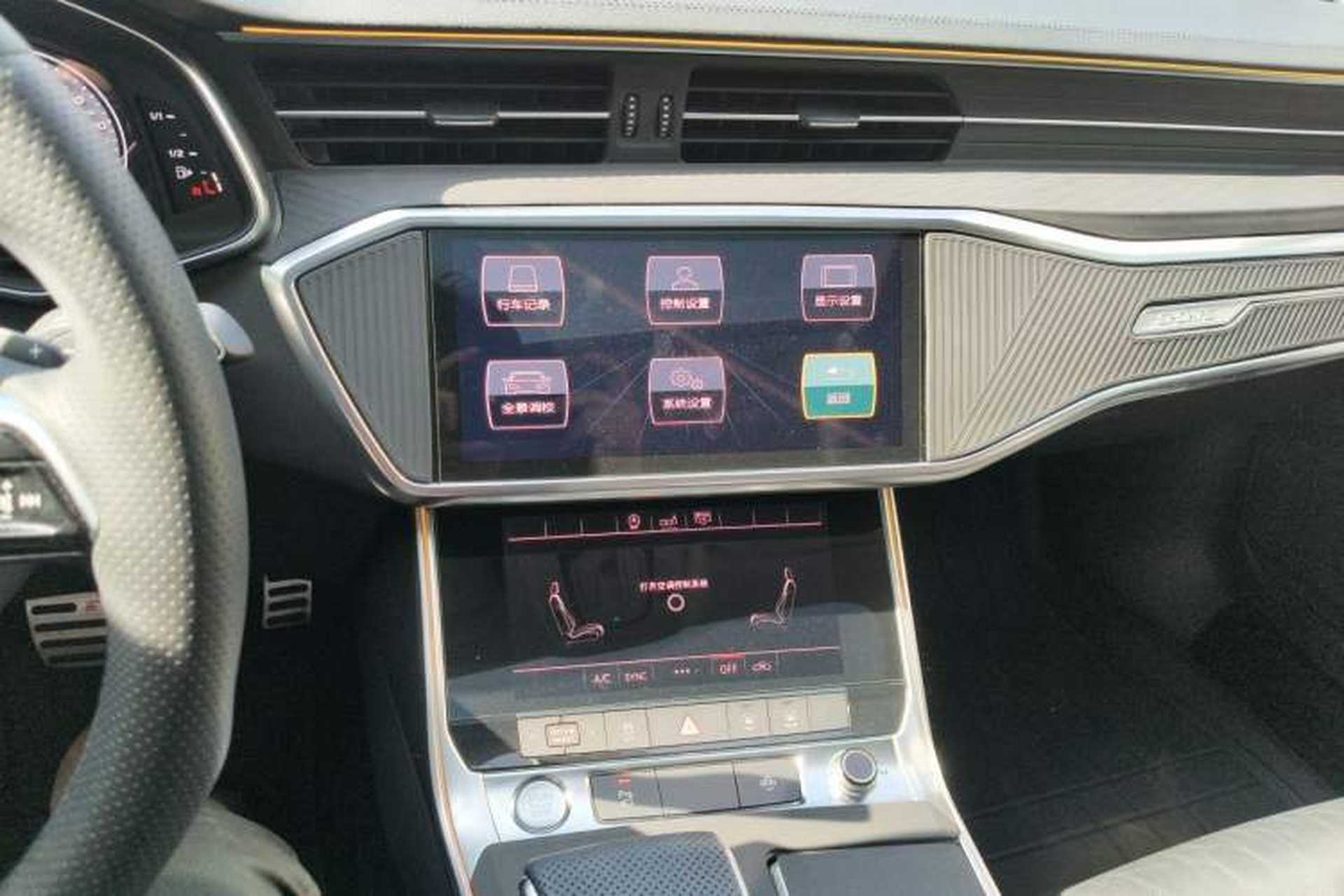 Used Audi A6L 2020 40 TFSI Luxury Prestige Edition Audio And AC Panel