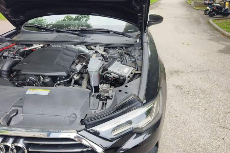 Used Audi A6L 2020 40 TFSI Luxury Prestige Edition Engine Bay Left