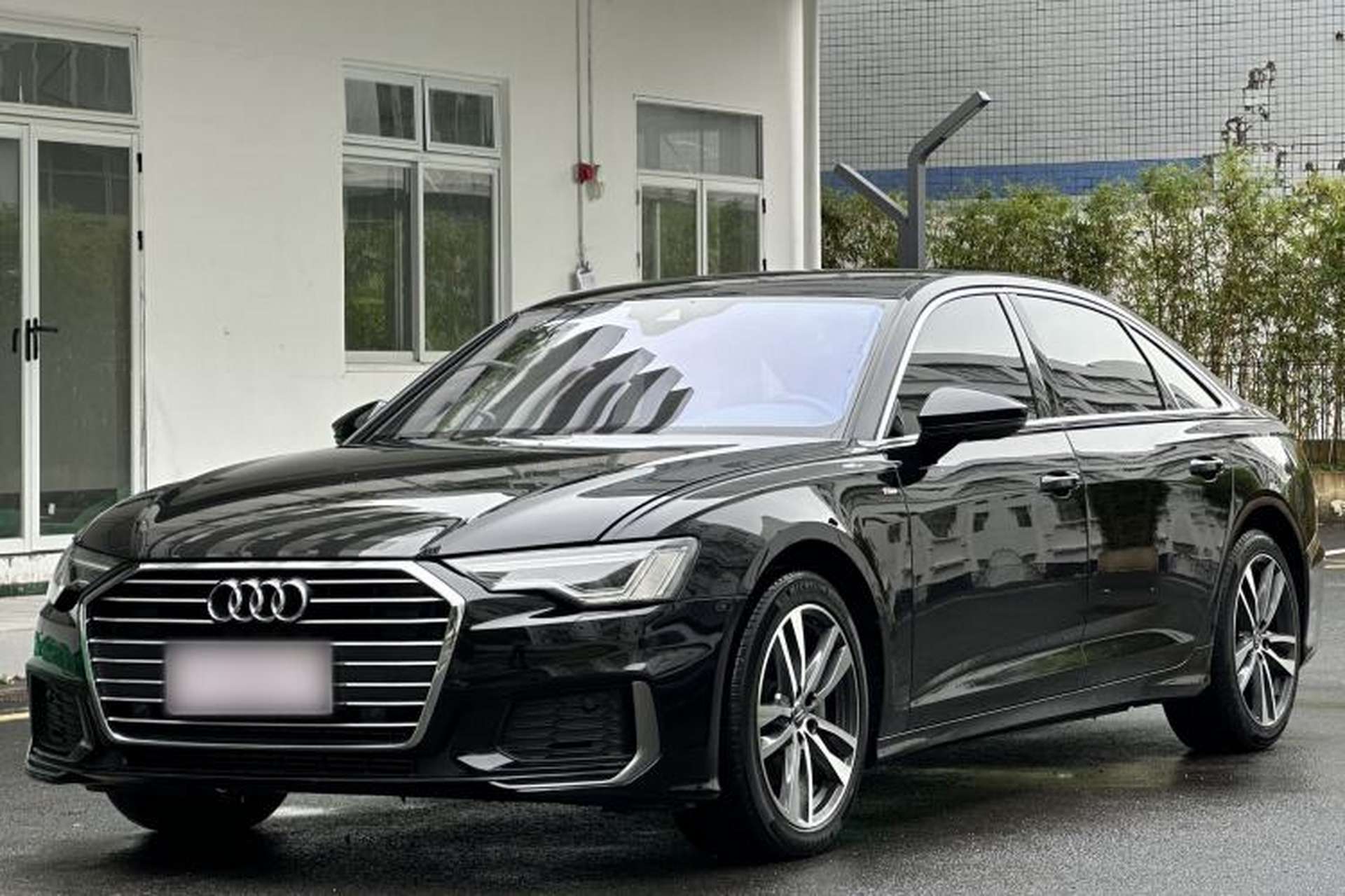 Used Audi A6L 2020 40 TFSI Luxury Dynamic Edition Front Left 45 Deg