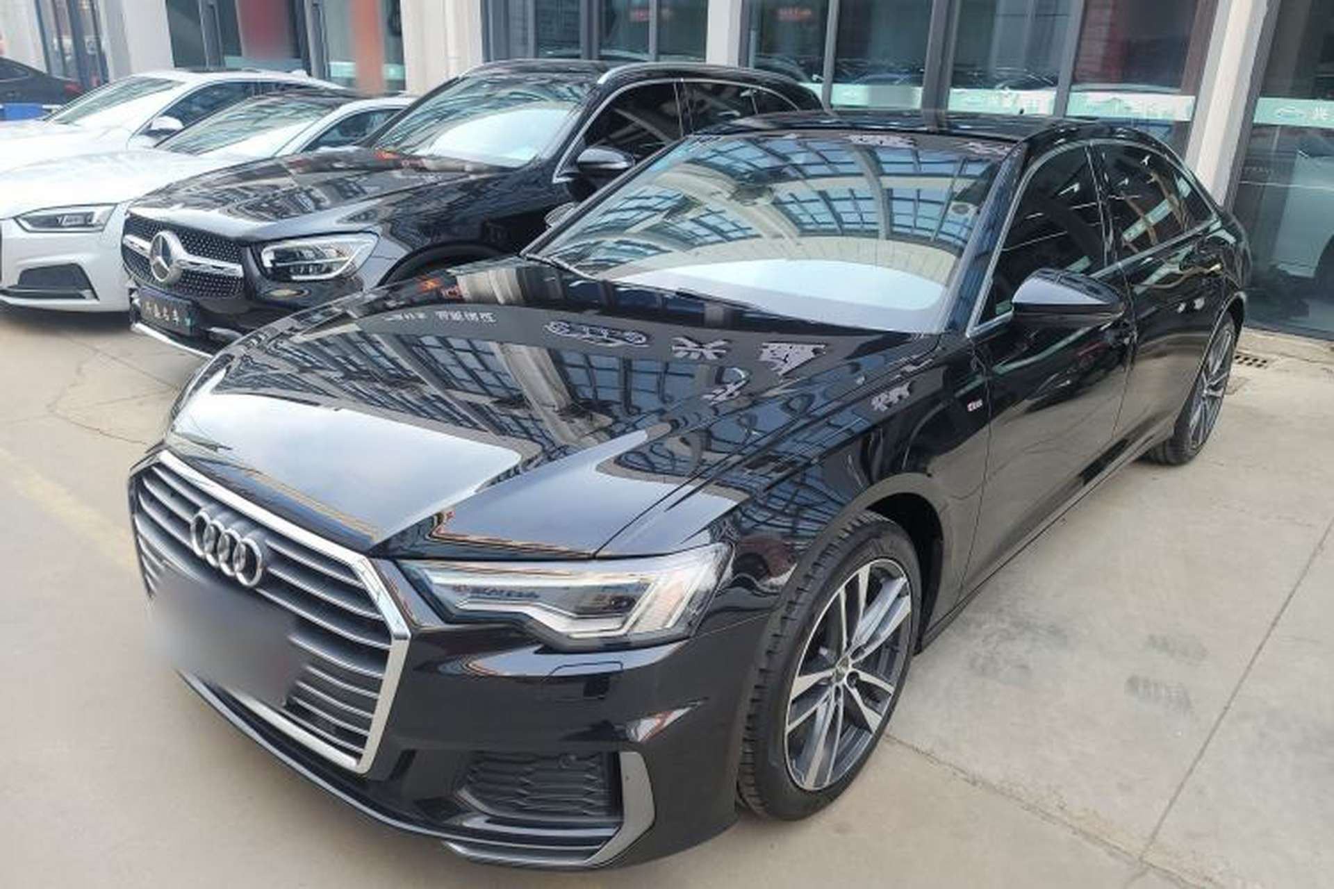 Used Audi A6L 2020 40 TFSI Luxury Dynamic Edition Front Left 45 Deg