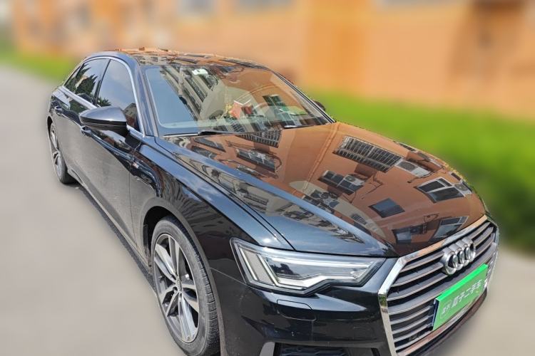 Used Audi A6L 2020 40 TFSI Luxury Dynamic Edition Front Right 45 Deg