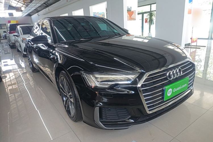 Used Audi A6L 2020 40 TFSI Luxury Dynamic Edition Front Right 45 Deg
