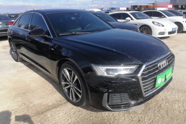 Used Audi A6L 2020 40 TFSI Luxury Dynamic Edition Front Right 45 Deg