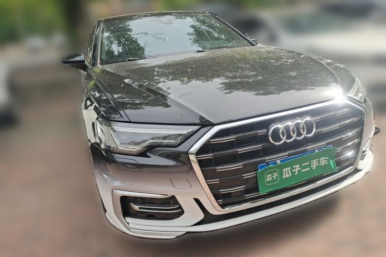 Used Audi A6L 2020 40 TFSI Luxury Dynamic Edition Front Right 45 Deg