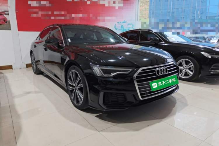 Used Audi A6L 2020 40 TFSI Luxury Dynamic Edition Front Right 45 Deg