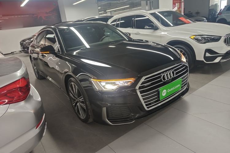 Used Audi A6L 2020 45 TFSI quattro Prestige Dynamic Edition Front Right 45 Deg