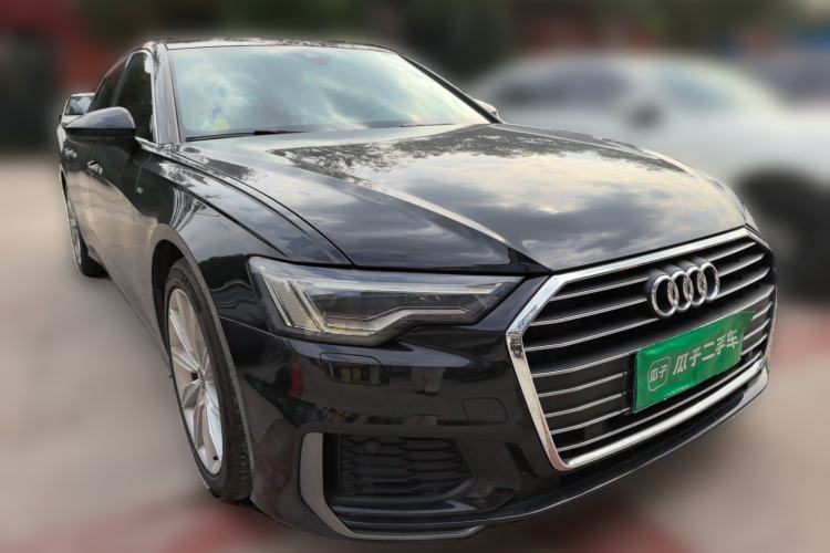 Used Audi A6L 2020 40 TFSI Luxury Dynamic Edition Front Right 45 Deg