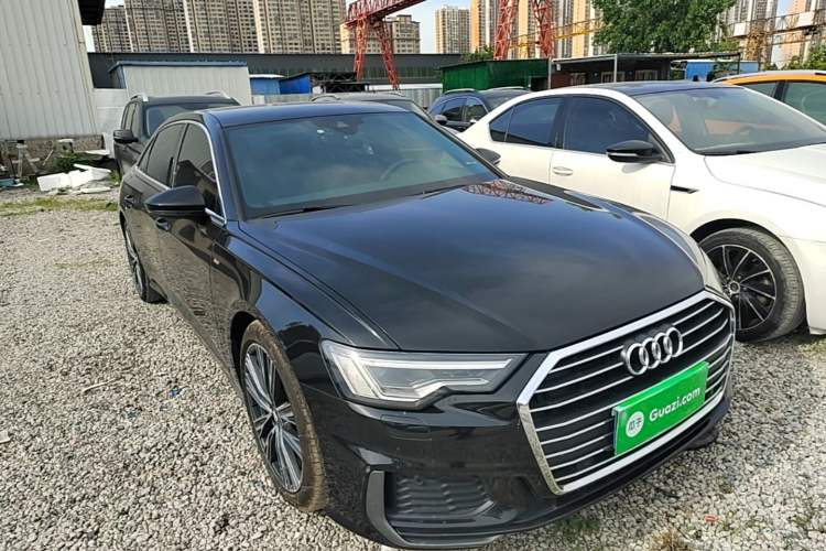Used Audi A6L 2020 45 TFSI Prestige Dynamic Edition Front Right 45 Deg