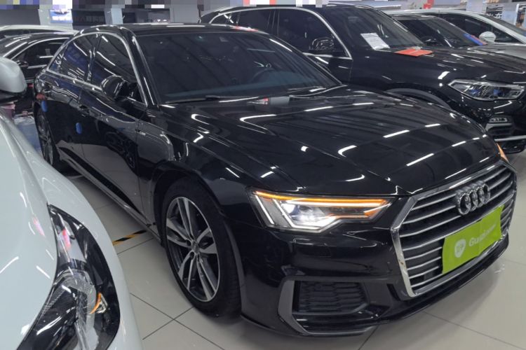 Used Audi A6L 2020 40 TFSI Luxury Dynamic Edition Front Right 45 Deg