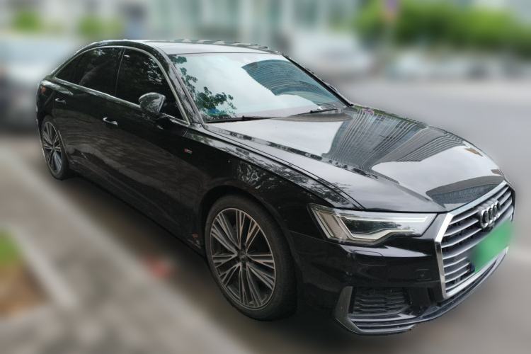 Used Audi A6L 2020 40 TFSI Luxury Dynamic Edition Front Right 45 Deg