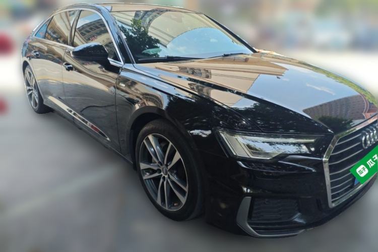 Used Audi A6L 2020 40 TFSI Luxury Dynamic Edition Front Right 45 Deg