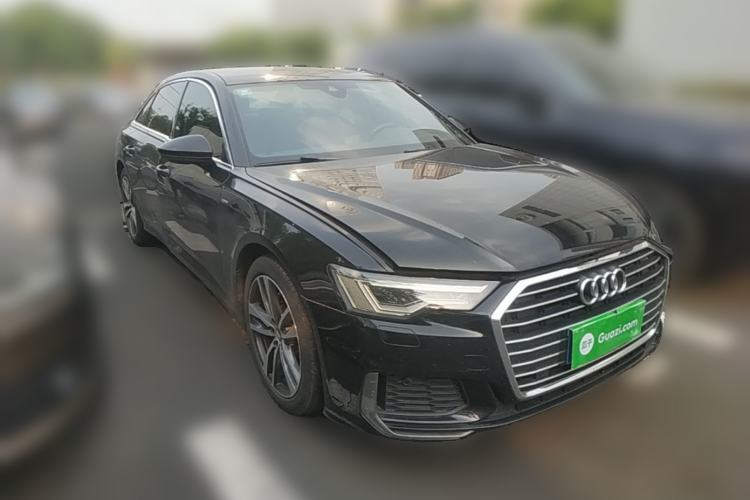 Used Audi A6L 2020 40 TFSI Luxury Dynamic Edition Front Right 45 Deg