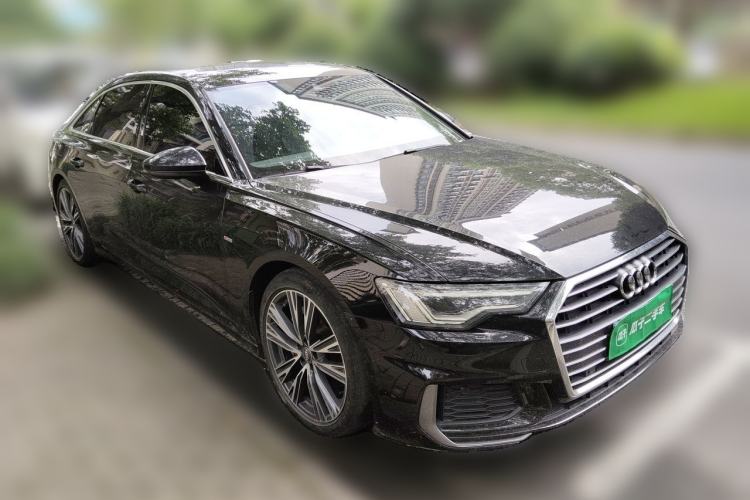 Used Audi A6L 2020 40 TFSI Luxury Dynamic Edition Front Right 45 Deg