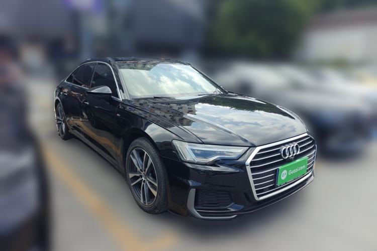 Used Audi A6L 2020 40 TFSI Luxury Dynamic Edition Front Right 45 Deg