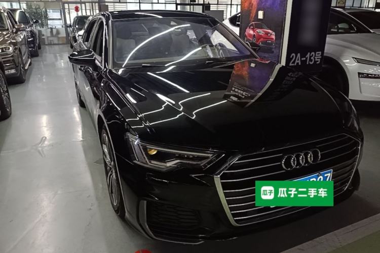 Used Audi A6L 2020 40 TFSI Luxury Dynamic Edition Front Right 45 Deg