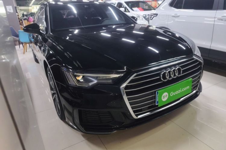 Used Audi A6L 2020 40 TFSI Luxury Dynamic Edition Front Right 45 Deg