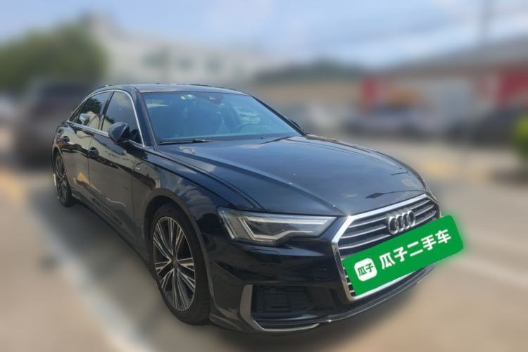 Used Audi A6L 2020 40 TFSI Luxury Dynamic Edition Front Right 45 Deg