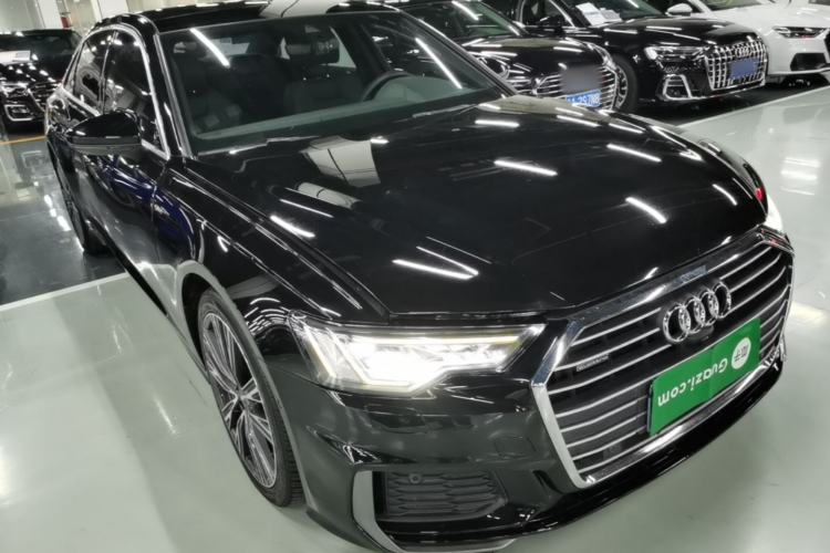 Used Audi A6L 2020 55 TFSI quattro Prestige Dynamic Edition Front Right 45 Deg