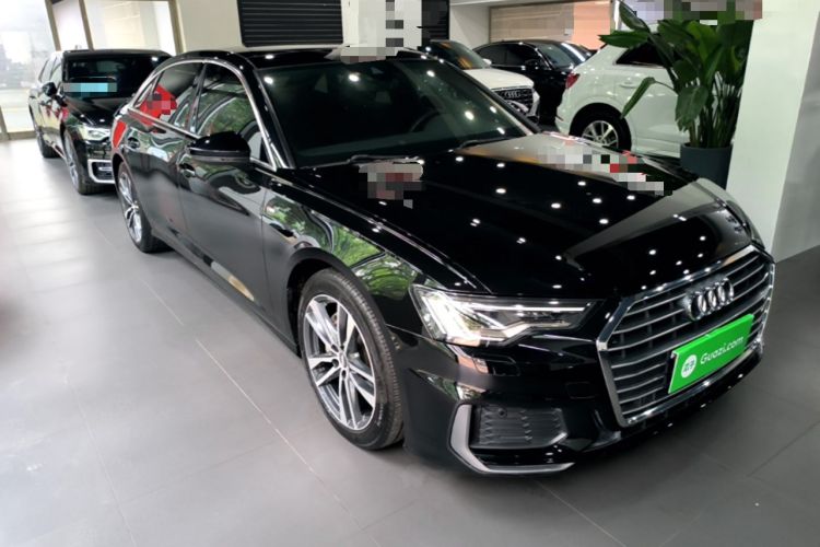 Used Audi A6L 2020 40 TFSI Luxury Dynamic Edition Front Right 45 Deg