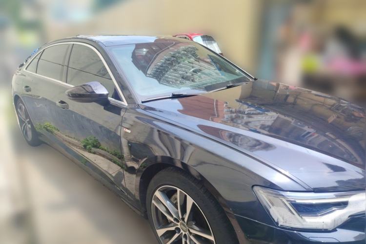 Used Audi A6L 2020 40 TFSI Luxury Dynamic Edition Front Right 45 Deg