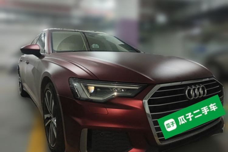 Used Audi A6L 2020 40 TFSI Luxury Dynamic Edition Front Right 45 Deg
