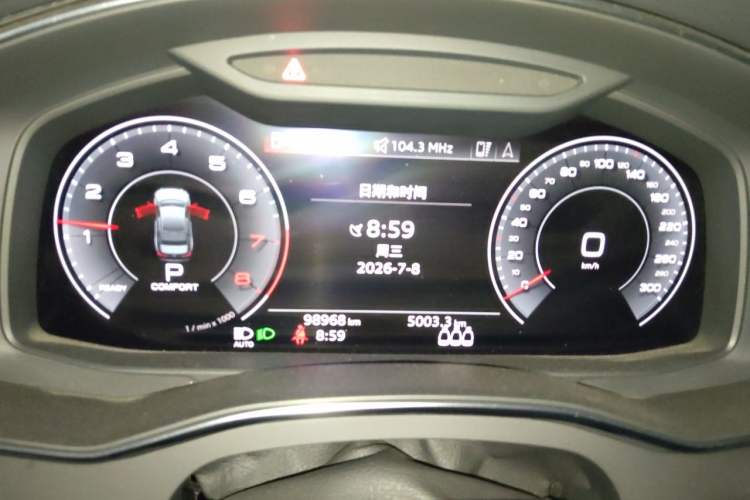 Used Audi A6L 2020 40 TFSI Luxury Dynamic Edition Instrument Cluster