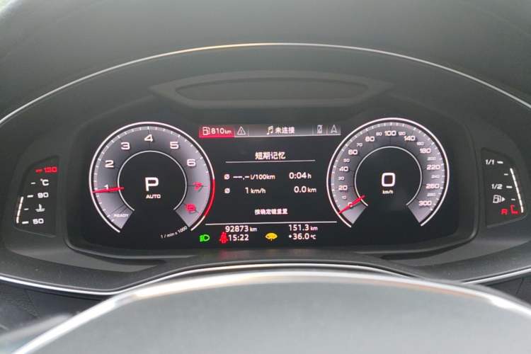 Used Audi A6L 2020 40 TFSI Luxury Dynamic Edition Instrument Cluster