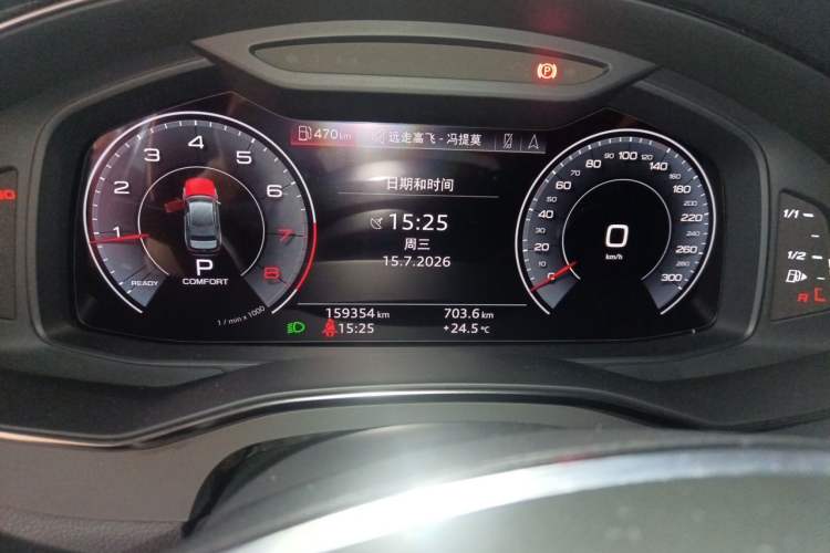 Used Audi A6L 2020 40 TFSI Luxury Dynamic Edition Instrument Cluster
